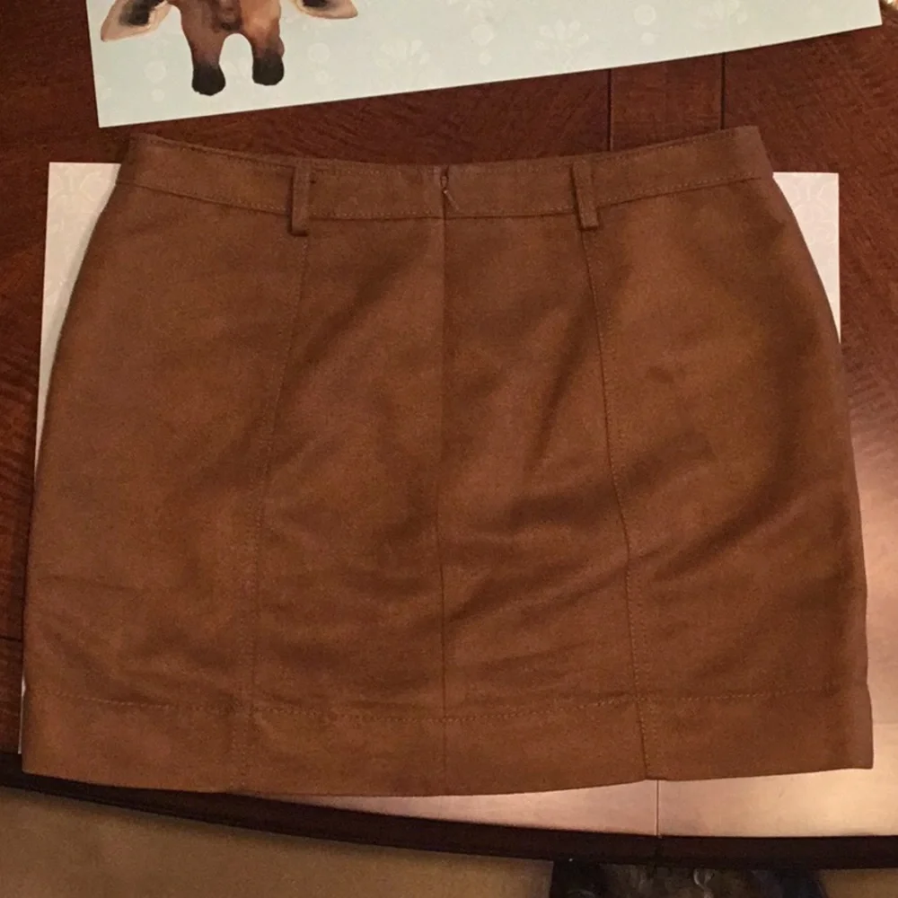 hinge by Nordstrom Faux‎ Suede Mini Skirt 🍁
